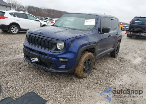 2020 Jeep Renegade Sport 4X4 z USA, uszkodzony, nr VIN ZACNJBAB2LPL40180